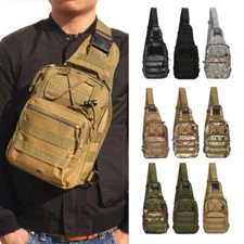 Tactical Sling Bag Pack Rover Assault Range Bag Shoulder Sling Chest Waist Bag