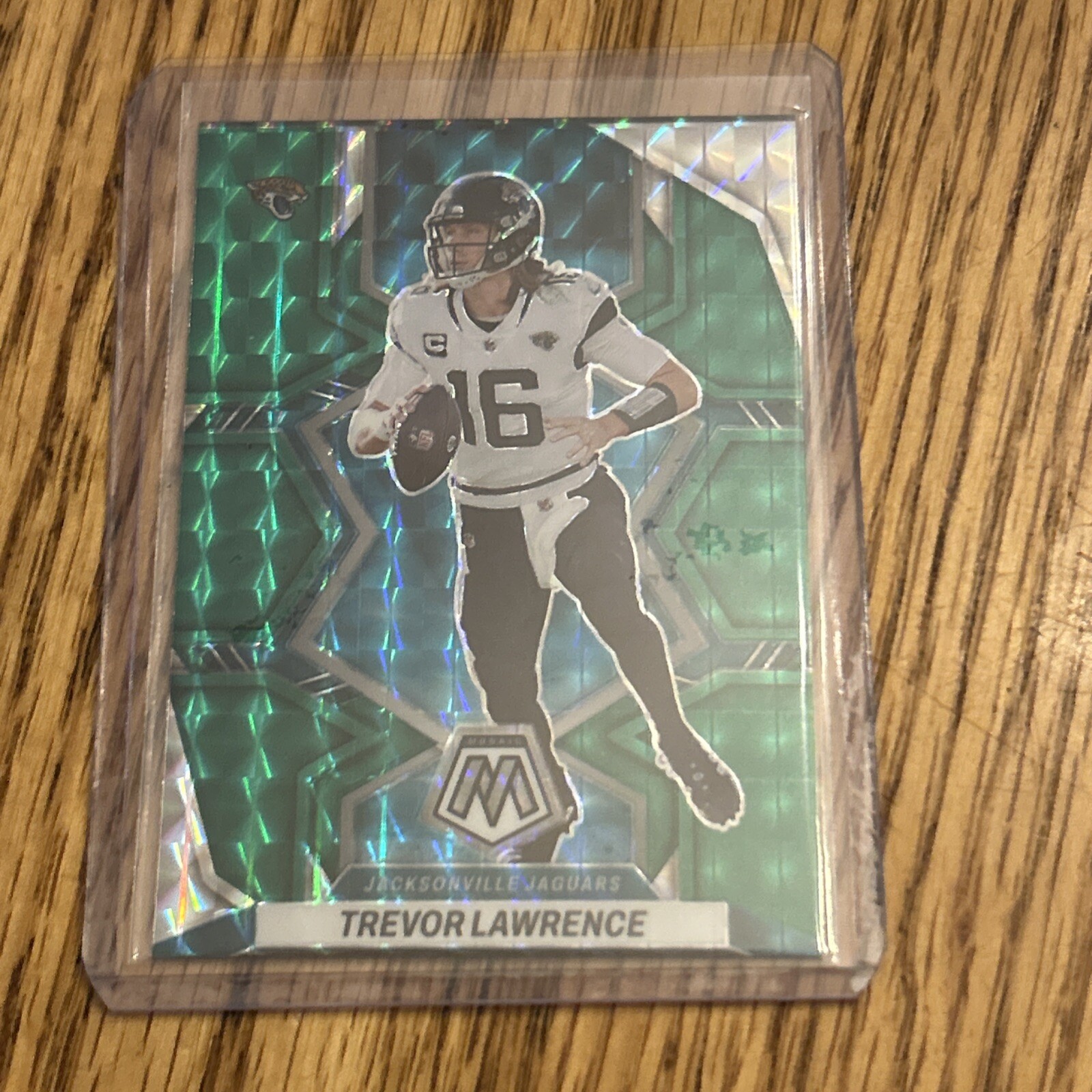 2022 Panini Mosaic - Green Mosaic Prizm #88 Trevor Lawrence