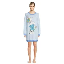 Smurfs Women's Lounger Blue Fair XS,S NEW
