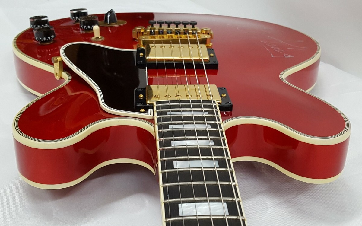 Gibson B.B. King Lucille 2007年製 新品同様 2007 Gibson Lucille B.B. King Cherry Red and Gold Hardware