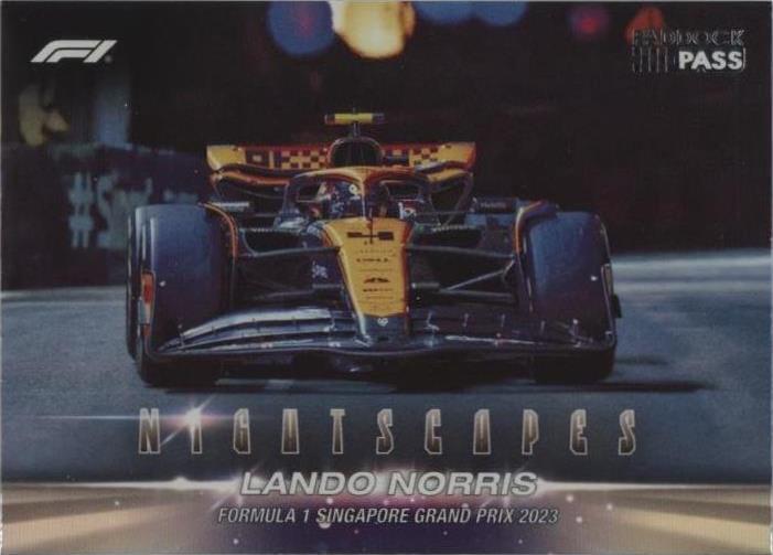 2024 Topps Paddock Pass Formula 1 - Lando Norris #NS-7 for