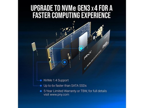 PNY CS2230 M.2 2280 1TB PCI-Express 3.0 x4 3D NAND Internal Solid State Drive (S - Picture 4 of 7