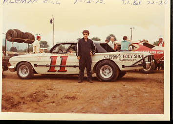 BILL KLEMAN #11 LATE MODEL-AUTO RACING PHOTO-1972 - Picture 1 of 1
