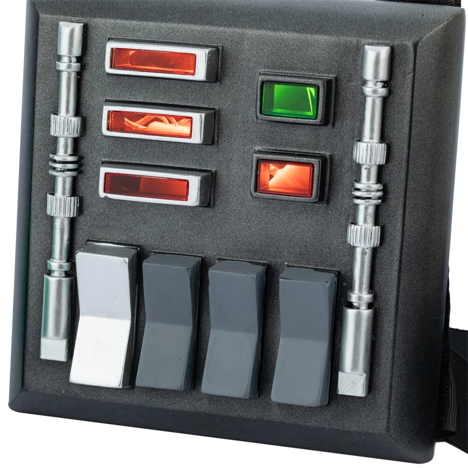 Cinturón Xcoser SW Darth Vader con Luces LED Réplica de Película Juegos con disfraces Accesorios Foto 4 de 4