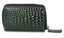  Raphael Mini Coin Key Case Zipped Small Wallet Cayman Exotic Leather - ITALY