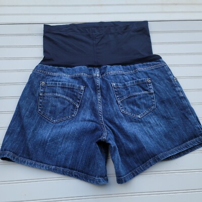 Short De Maternité En Jean Liz Lange - Bleu, Taille M - Coupe Confortable