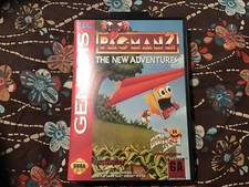 Pac-Man 2 The New Adventures for Sega Genesis Quick Shipping