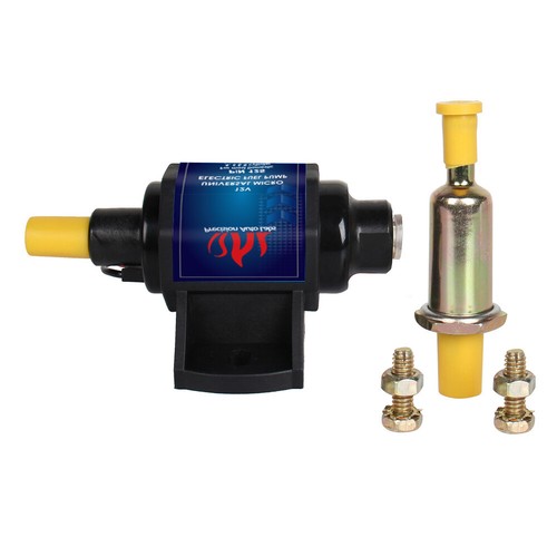 Universal 4-7 PSI Micro Electric Fuel Pump 35 GPH 12V Transfer For Gasoline Only - Picture 2 of 8