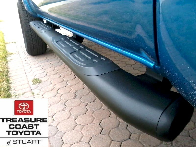 NEW OEM TOYOTA DOUBLE CAB LONG BED BLACK TUBE STEPS BOARDS 2011
