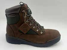 New TIMBERLAND  SZ 11 M  FIELD Boot  6"  F/L WP MEN  in Dark Brown Nubuck 0A18AH