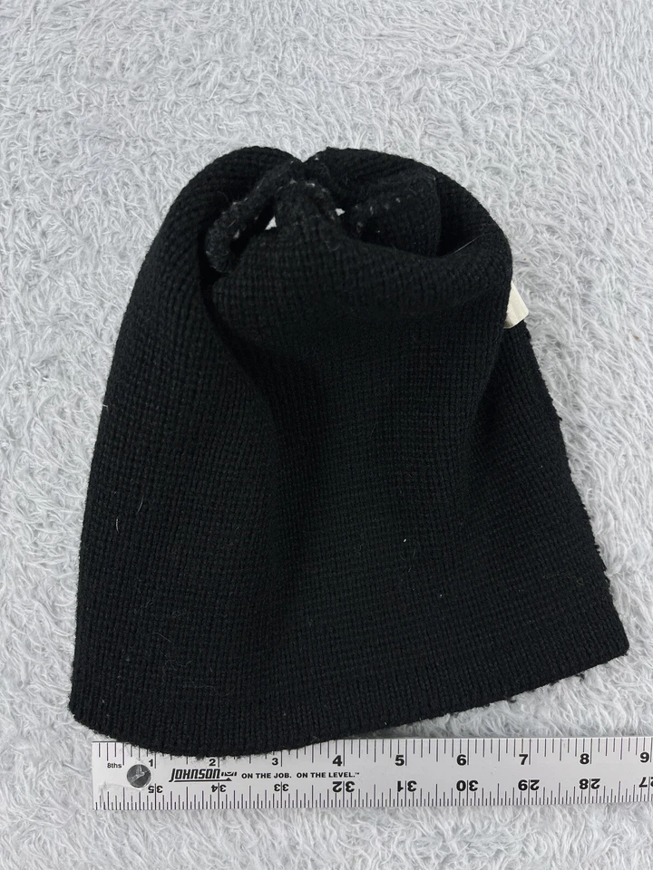 Wigwam Gorro Toque Adulto Talla Única Negro Tejido Orlon Acrílico Esquí Hecho en EE. UU. Exterior Foto 4 de 4