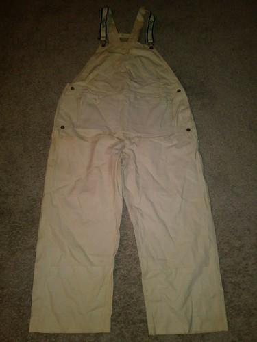 VTG CARTER'S PANTS OVERALLS BIBS 46X30 MEN CARPENT