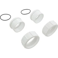 Pump Union, 2"Female Buttress Threadx2" Slip, wht Quantity 2