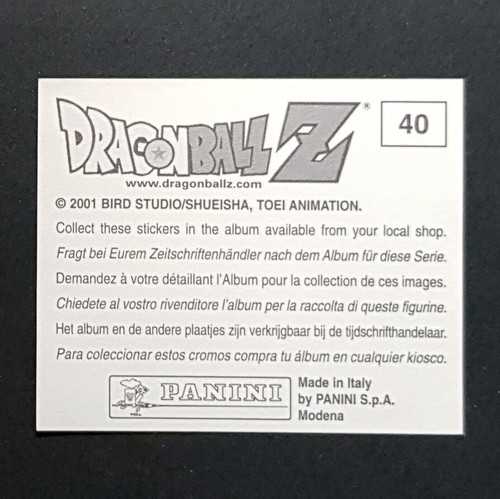 "Dragon Ball Z" Figurine Panini Anno 2001 - (NEAR MINT e MINT) ENTRA e SCEGLI - Imagen 75 de 389