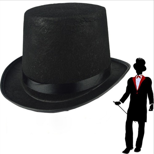 Bowler Hat With Flip- Up Classic Bowler Hat Western Male Hat