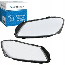 2x Scheinwerfer Streuscheibe Glas L+R für VW Passat B7 2010-2014