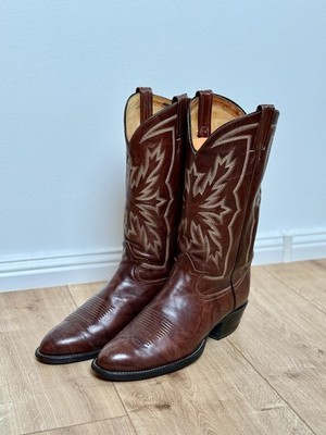 Tony Lama Cowboystiefel 9D Vintage Braun EU42 Westernstiefel
