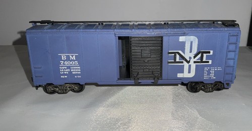 Boston Maine Box Car BM 74005 HO Scale Trains - Picture 5 of 13