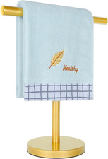 T-Shape Bath Hand Towel Holder Stand, Stainless Steel Free Standing Hand Towel R