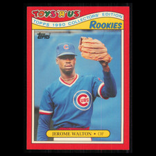 Jerome Walton Rookie #29 1990 Topps ToysRUs Rookies Chicago Cubs Baseball Card