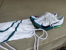 New Nike Dragonfly 2 Elite Mens 11.5 White Spruce Track Field Spikes FZ9315 102