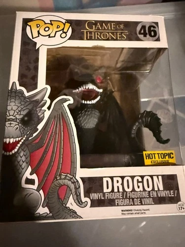 Funko Pop! Vinyl: Drogon #46 Game of Thrones Figure Hot Topic Exclusive