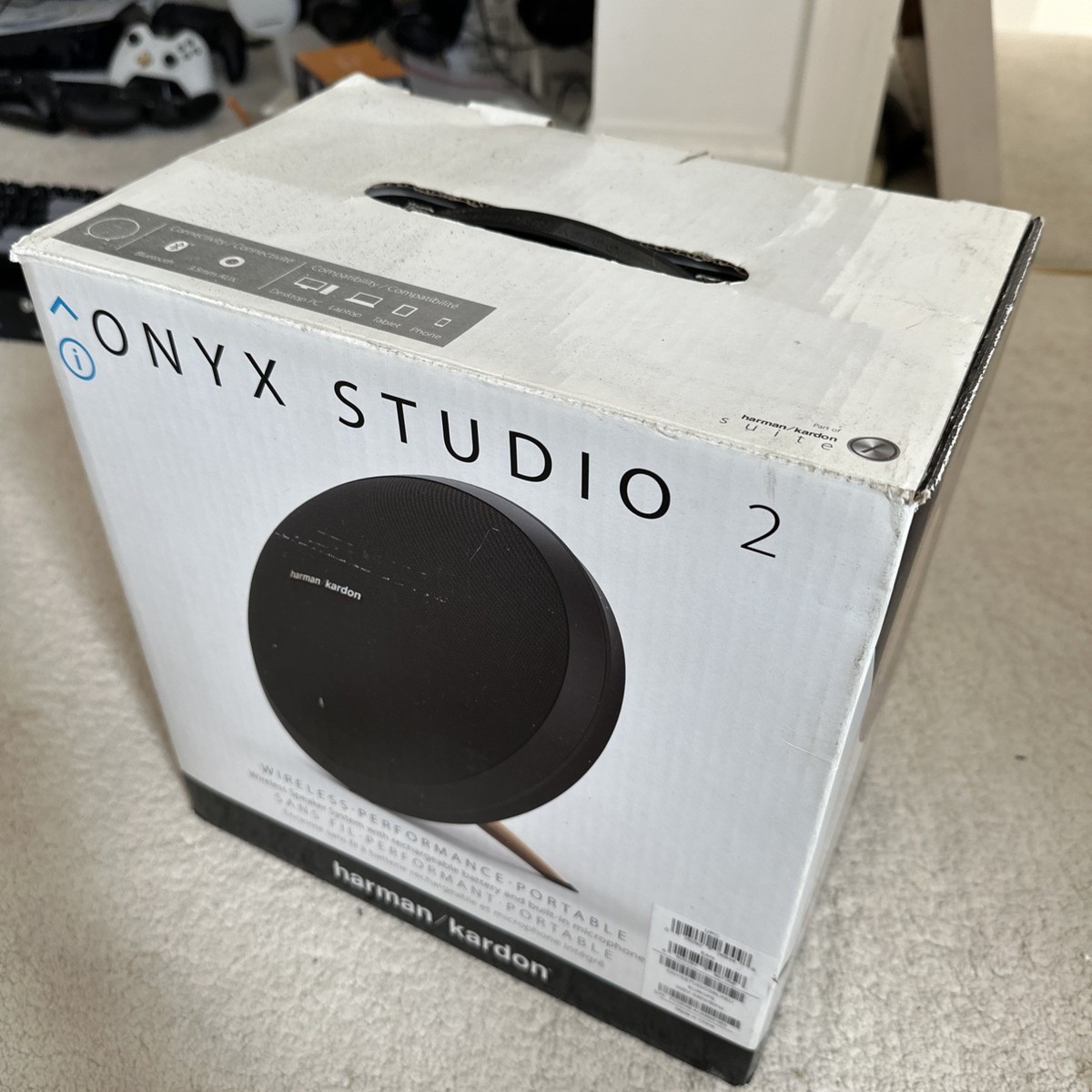 Harman Kardon Onyx Studio 2 Portable Speaker - Black | eBay UK