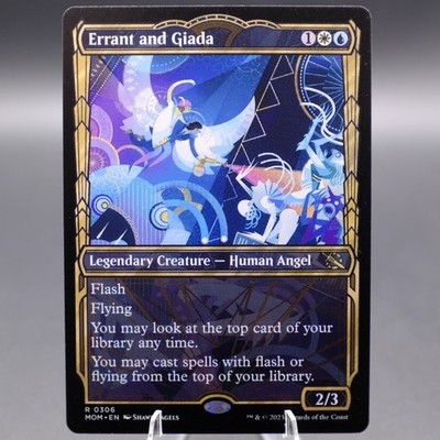 Errant and Giada (Showcase) Normal 306 MOM March of the Machine NM MTG