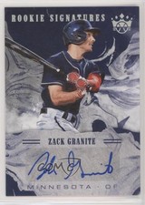 2018 Diamond Kings DK Rookie Signatures Holo Silver 27/49 Zack Granite Auto 0m0