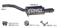 EndschalldäMpfer NachschalldäMpfer Ernst 144032 FüR Passat VW CC B6 3C2 Variant