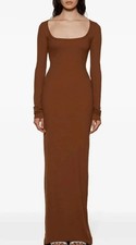 Eterne Long Sleeve Maxi Dress, M
