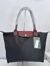 Longchamp new Tote  shoulder Bag Grey Large shopper uni school work woman