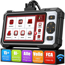 Fx6100 Car Full Systems Diagnostic Tool Bidirectional Obd2 Scanner Fca Autoauth