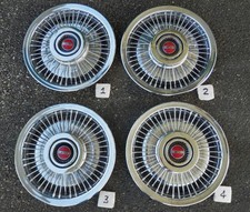 1969 1970 Pontiac 14 Wire Hubcaps - Set Of 4 1969 1970 Pontiac 14 Wire Hubcaps - Set Of 4