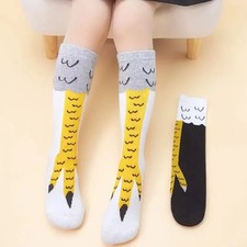 2-13years Kids Halloween Funny Socks Cute Chicken Feet Soft Elastic Non-Slip Soc