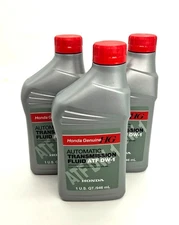 GENUINE OEM Honda Automatic Transmission Fluid ATF DW-1 (08200-9008) Pack of 3