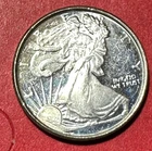 Vintage LIBERTY Walker .999 FINE SILVER Mini Round! 1/10th of an Ounce!