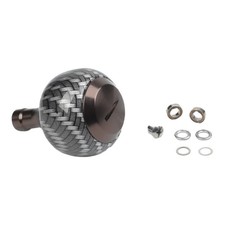 Reel Parts Carbon Fiber Grip Knob for For DAIWA For FUEGO CNC Aluminum