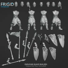 Enduring Guard Or Blade dancer elf warriors x10 28mm fantasy troops