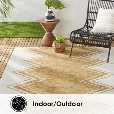 Nicole Miller Designer Area Rug Ivory Mustard Modern Geometric Ultra Soft