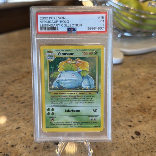 Venusaur graded PSA 1 for sale on eBay