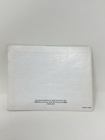 The Bugs Bunny Crazy Castle NES Cartridge 1989 w/ Manual