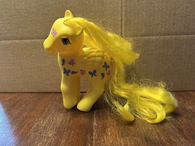 My Little Pony Dancing Butterfly Figure G1 Pegasus Horse Hasbro MLP 1987 Vintage