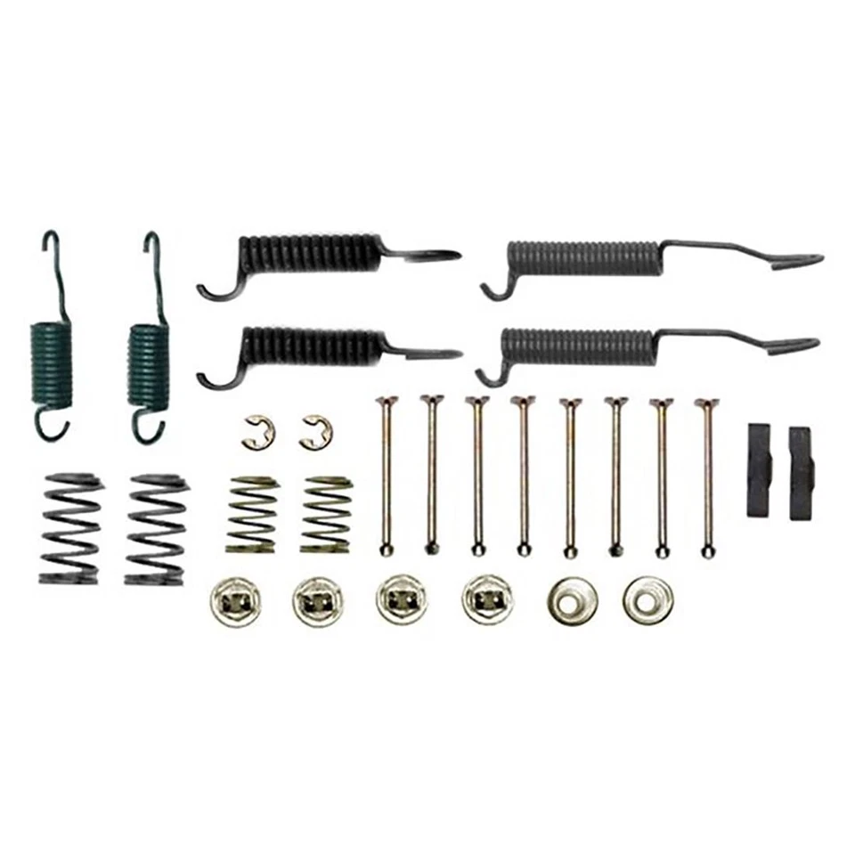 Kit de herrajes de tambores de freno y zapatas de freno trasero para GMC G1500 1991-1995 Foto 2 de 4