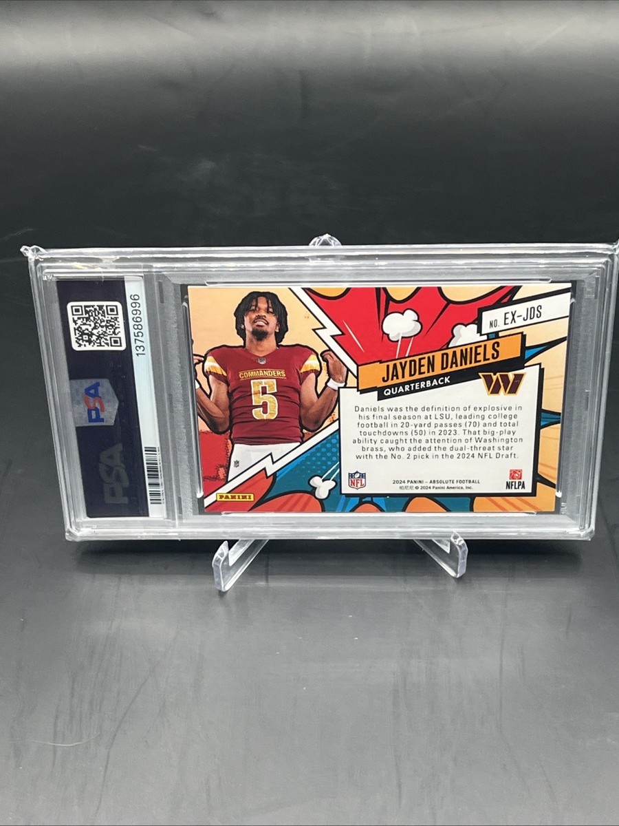 2024 Panini Absolute - Explosive Jayden Daniels #EX-JDS (RC) for