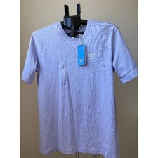 Adidas Originals Trefoil ESSENTIALS TEE MEN'S SMALL T-SHIRT VIOLET