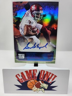 2016 Panini Prestige #SS Sterling Shepard Auto Xtra Points Purple /100 RC Rookie