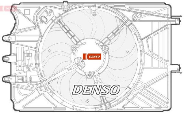 Denso DER09070 LüFter FüR MotorküHlung LüFter MotorküHlung KüHlung-image