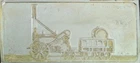 1st Edition Proof Franklin Mint Locomotive 2.1 oz Sterling Silver Bar The Rocket