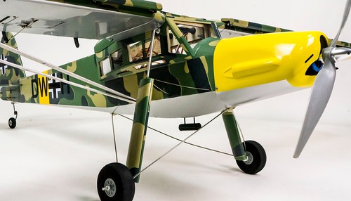 Dancing Wings Storch ARF 1.6M Camo Radio Control Balsa Kit 1.2m + Power Bundle - Picture 6 of 12